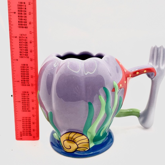 Disney Parks Princess Ariel Dinglehopper Little Mermaid Sculpted Mug - Picture 6 of 6